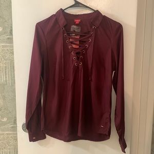 Guess Lace Front Blouse